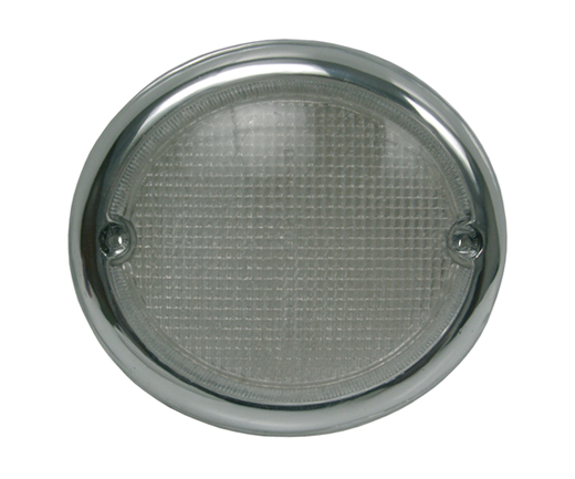 Turn-indicator lens, white, front, right, Bus T1, 8.63-7.67