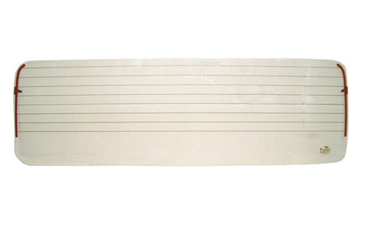 Achterruit, verwarmbaar, BusT1/T2, helder