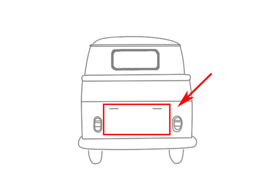 Motorklep rubber, .55 - 7.67