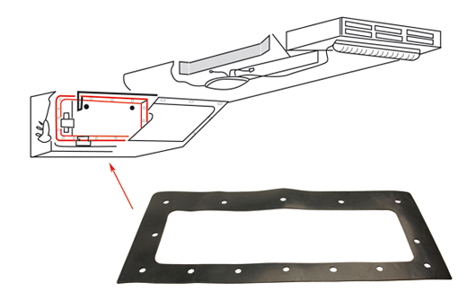 Dichting, Luchtklep, Bus T1