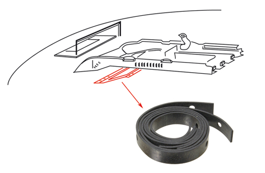 Seal, cover plate, fresh air box