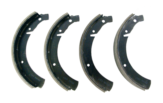 remschoenen, achter, kompleet, 3.55 - 7.63, 40 mm