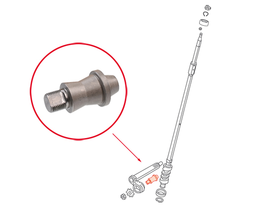 Steering finger, steering gear, 66-72