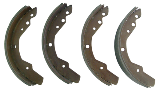 Bremsbackensatz, hinten, komplett, 8.71-12.72