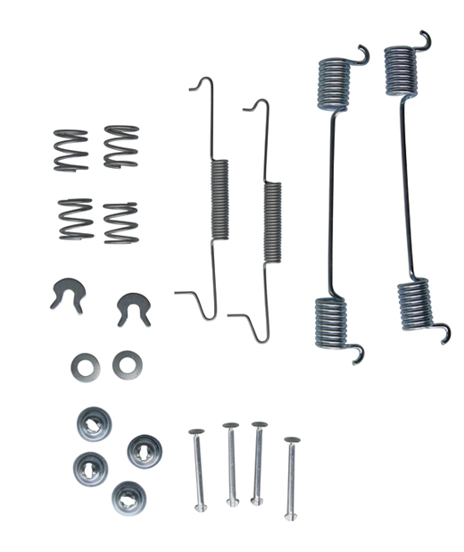 Montageset Remschoenen, achter, Bus 8.70-7.79