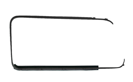 Deurraamrubber zwart lijst rechts, 8.67 - 7.79