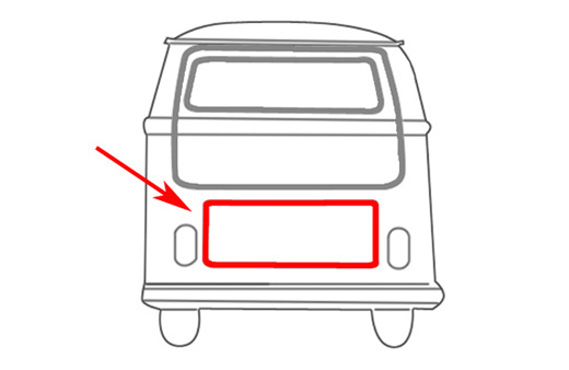 Engine lid seal, 8.67-7.71