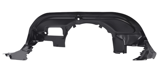 Motor beplating, voor, 8.71-