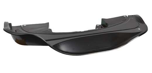 Motor beplating, achter, zonder opening, 8.71-