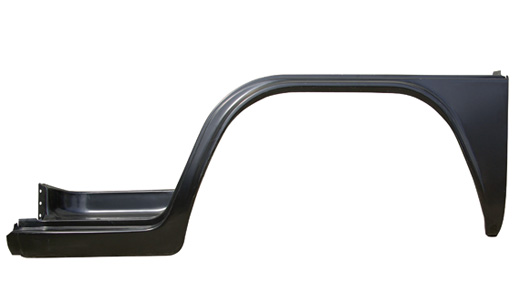 Kniestuk, kompleet, voor links, 8.72-