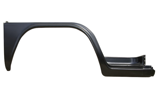 Kniestuk, kompleet, voor rechts, 8.72-