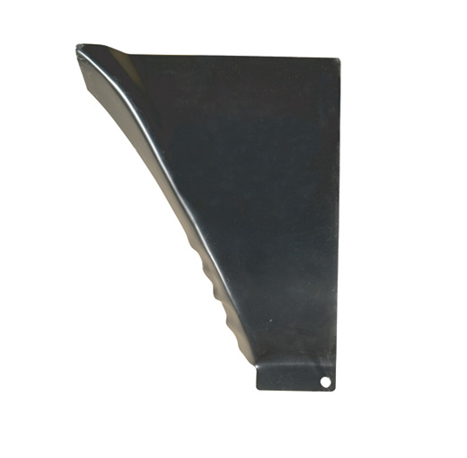 Side plate, behind rear wheel, left, 8.72-