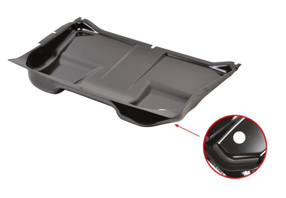 Abdeckblech, unter Pedalerie, 71-79 Abdeckblech, unter Pedalerie, 71-79