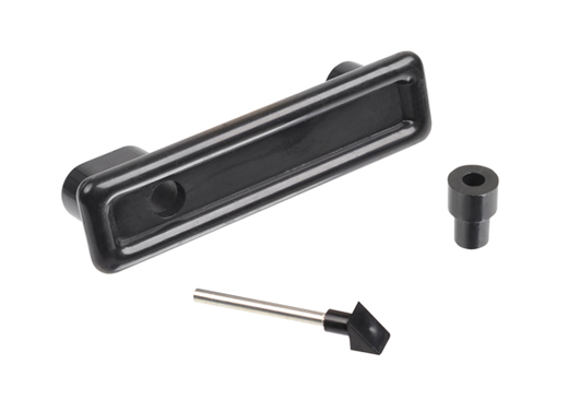 Greep kastdeur, Westfalia, 67-79, zwart