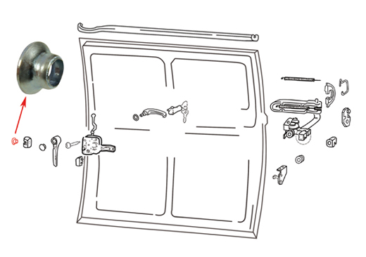 Hlse/Keilpuffer, Schiebetre