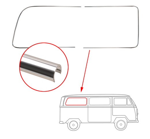 Sierlijst Alu, Zijraam achter rechts, T2, 8.67-7.79