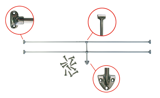 Jail Bars, achterraam, Bus 8.63 - .79