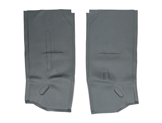 Gummimatten, Radkasten, Bus T1, vorne, grau