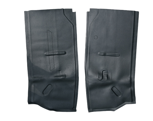 Gummimatten, Radkasten, Bus T1, vorne, schwarz