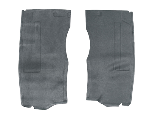 Rubber matten, Wielkast, Bus T2, voor, grijs