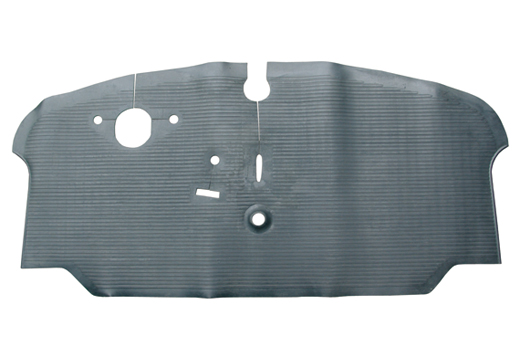 Vloermat, rubber, kabine, Bus T2, 8.72-7.79