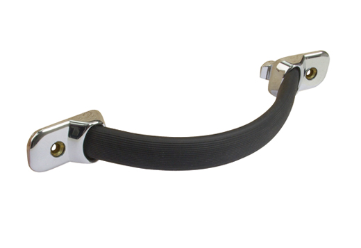 Deurgreep, binnen, Bus T2, zwart/chroom, li/re