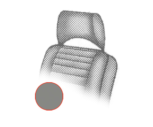 Hoofdsteun bekleding, Bus T2, 73-76, grijs