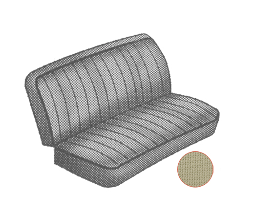 Centrale bank 3/4 bekleding, 73-79, beige