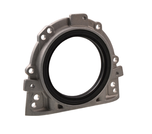 Crankshaft flange with sealing