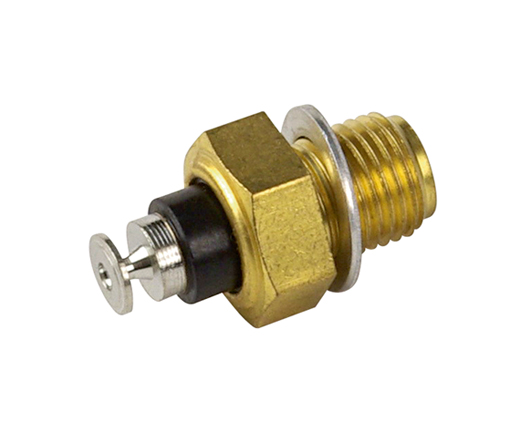 Temperature sensor, single-pole, 0-125C