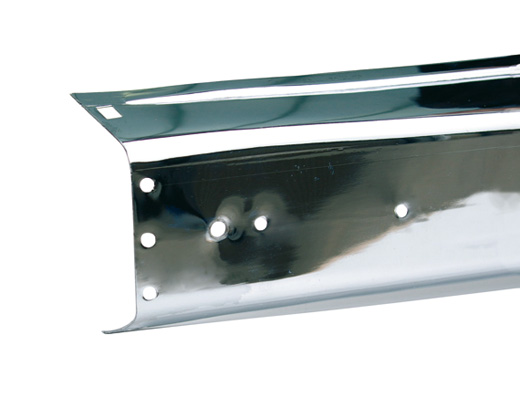 Bumper, Bus T3, 79-, voor, chroom