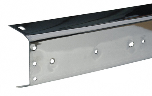 Bumper, Bus T3, 79-, achter, chroom