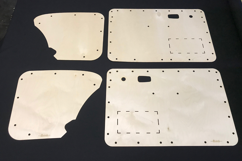 Interiortrim panel set, 8.66-