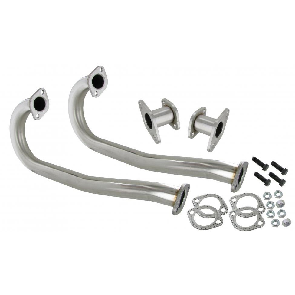 J-Rohre, Edelstahl, mit adapter, Bus T2