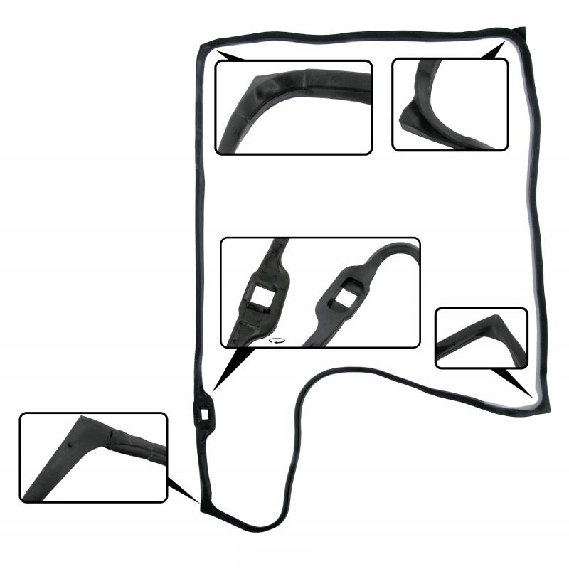 Door seal, right, 8.67-.79 (A+ quality)