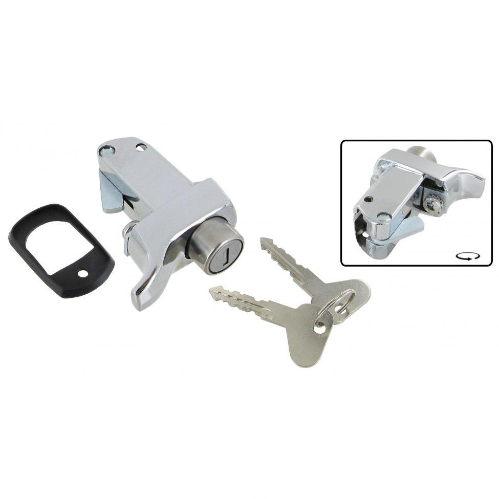 Motorhaubenschloss, chrome, Bus T2, 8.71-7.79