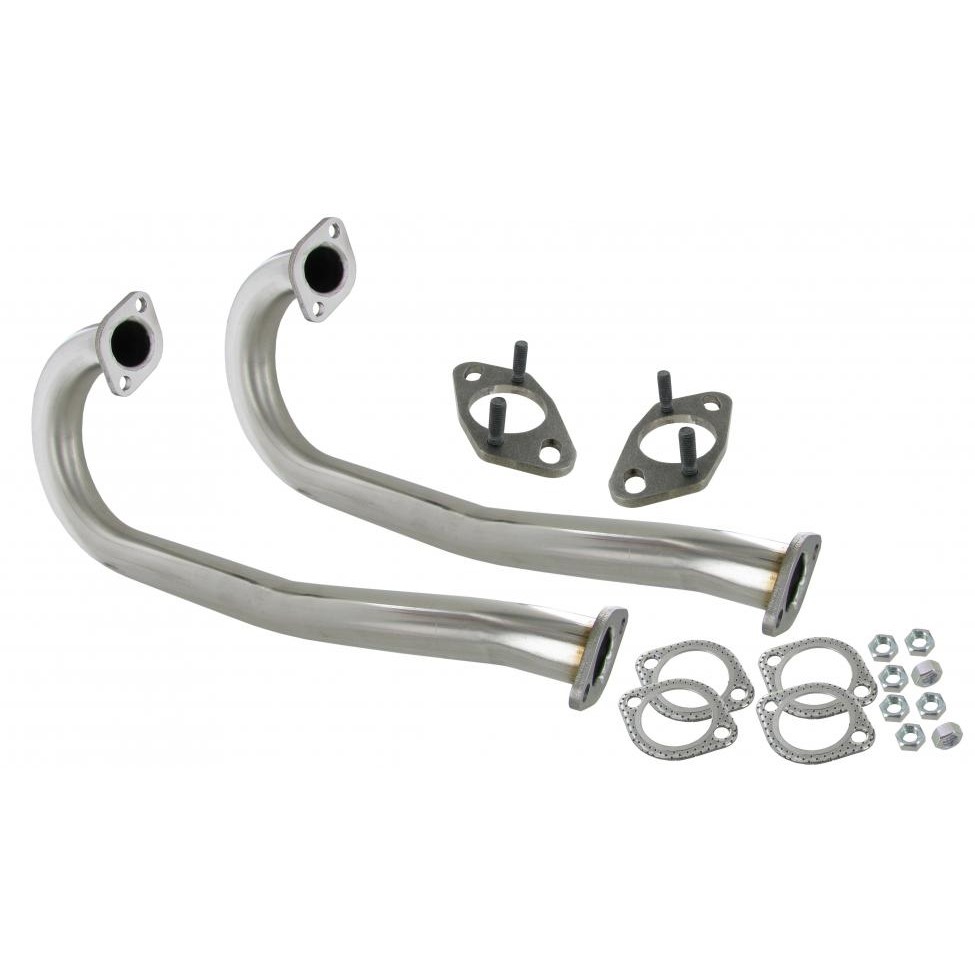 J-Tubes, stainless steel, with adapter,pair