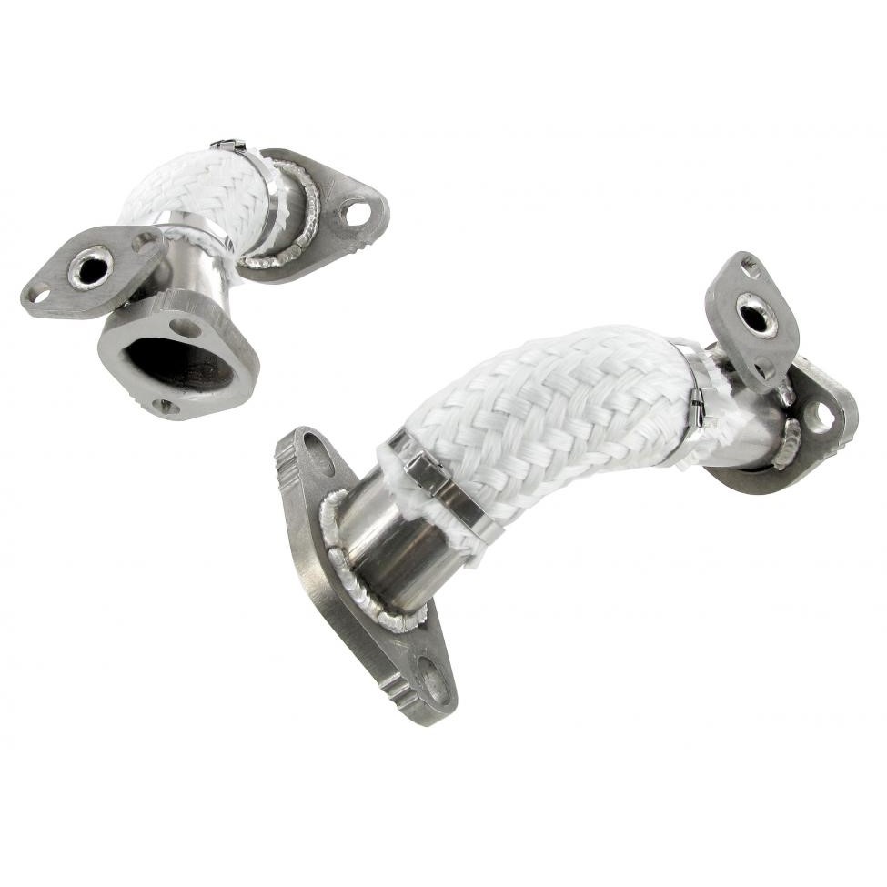 Edelstahl-Auspuffkrmmer mit Vorwrmung (pro Paar)