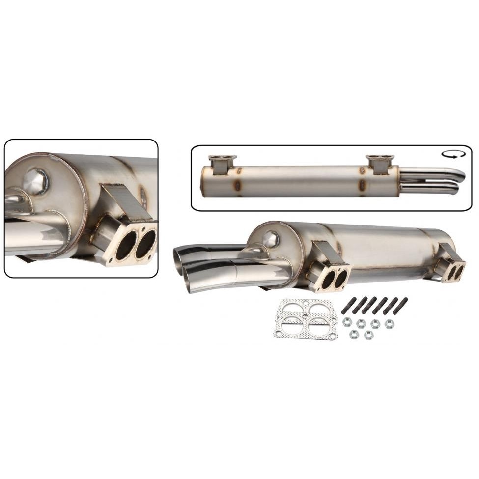 Super Flow Auspuff Edelstahl