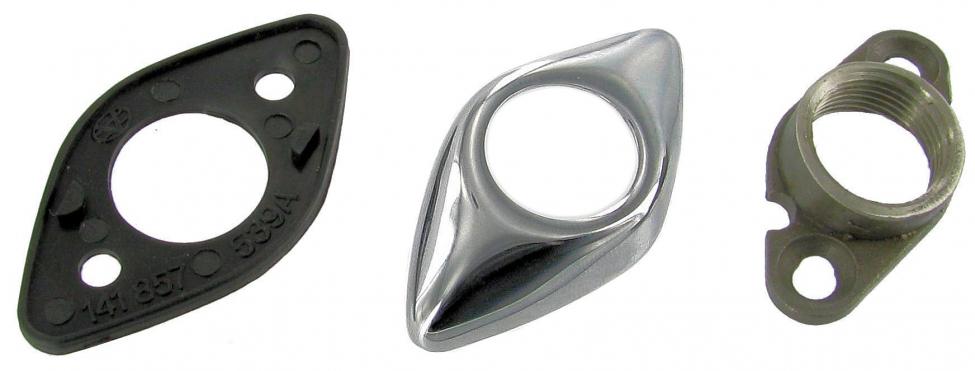 Montagevoet, Spiegel, links/rechts, 8.65-7.74