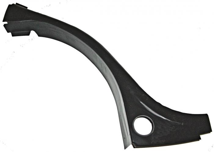 Heater channel section, front, without bottom, left