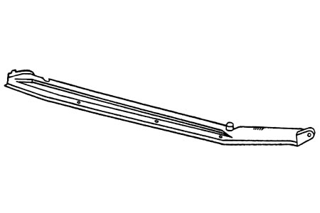 Verwarmingskanaal rechts compleet 1.47-12.53
