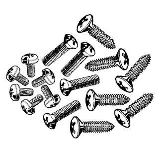 Pop-out Tapping plates, mounting kit