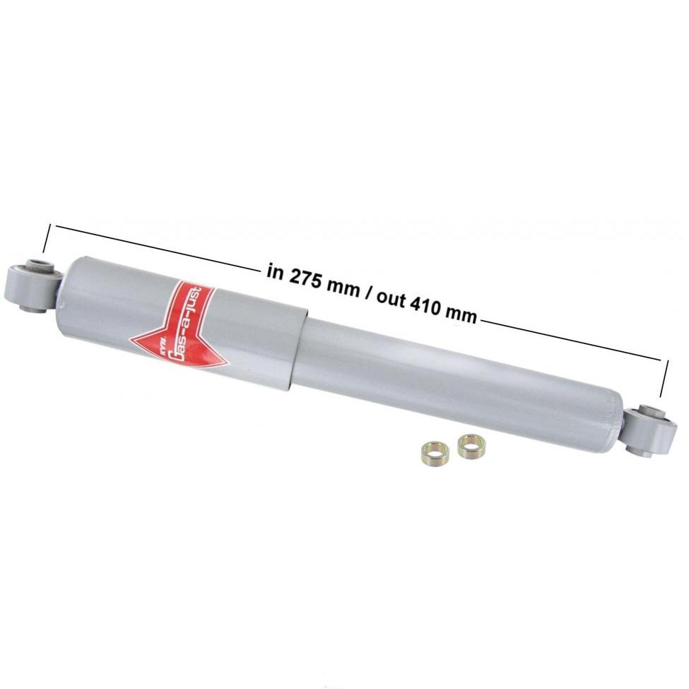 Schokbreker, achter, KYB, gas, 275mm/410mm, p.st
