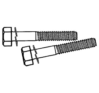 Bouten vooras (standaard) paar