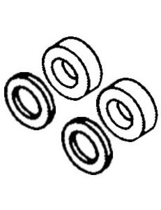 remtrommel ombouw set, achter, 4x130 to 5x205