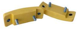 rubber mount gear box, rear, urethane, beetle and bus, pair