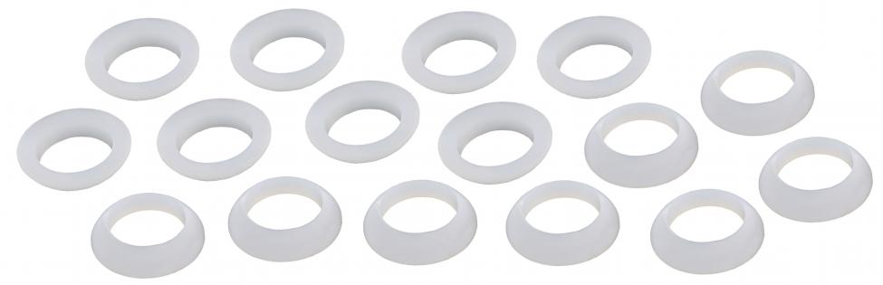 Stoterstangpijpjes pakking, Siliconen, set (16 Stuks)