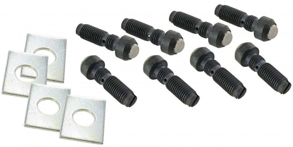 klepstelbout set M8, Drukkogel