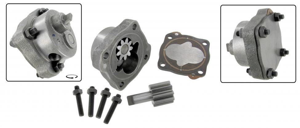 Heavy duty oil pump, -.71, 30mm, Cast Iron